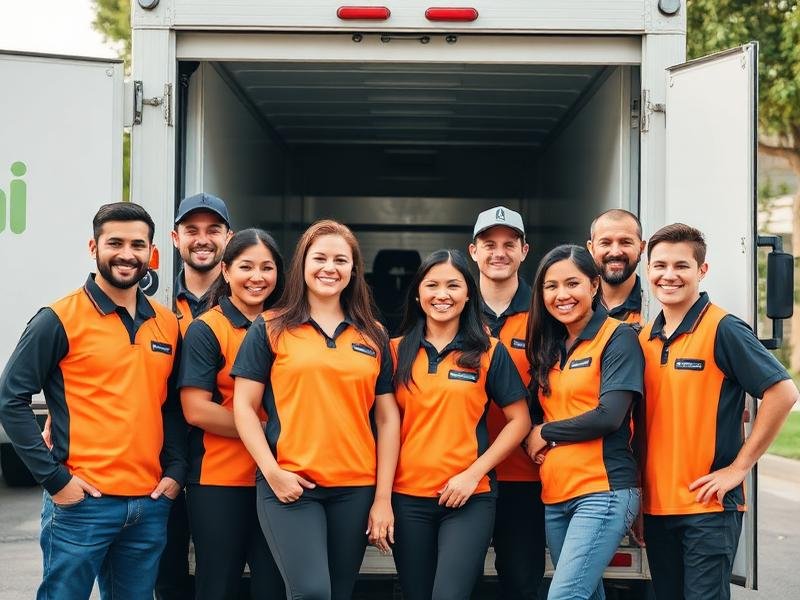 Experienced and insured moving team